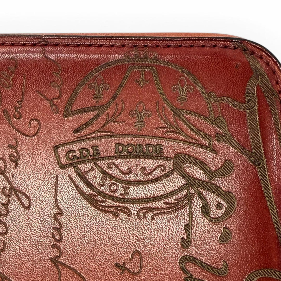 Great BERLUTI Purse Itauba Wide Gradient Maxi Long Zip Wallet scritto leather