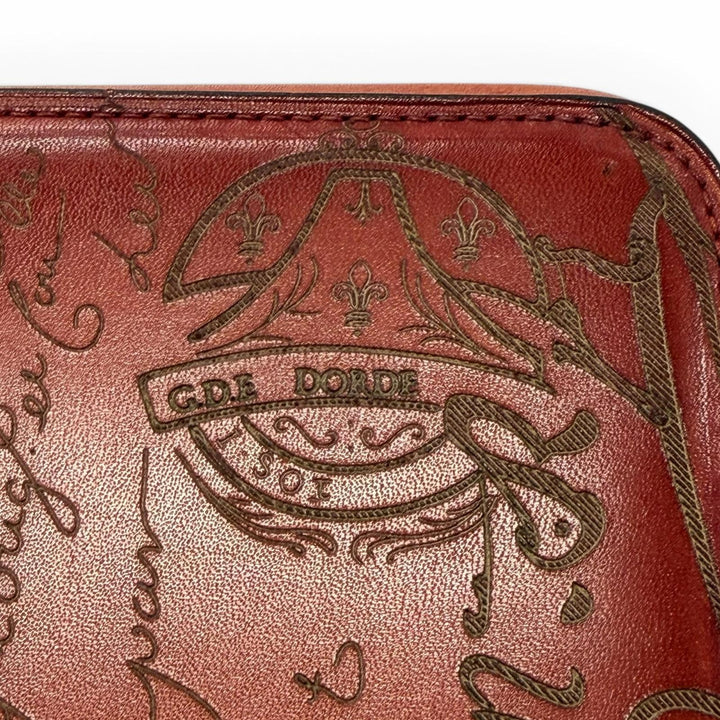 Great BERLUTI Purse Itauba Wide Gradient Maxi Long Zip Wallet scritto leather
