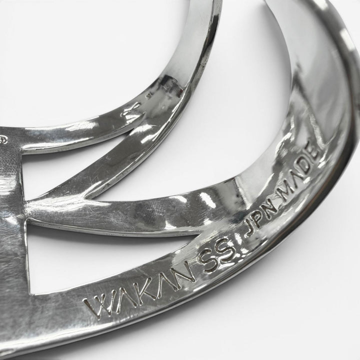 Great Bangle WAKAN SILVER SMITH See through Mobius bangle Silver 925 mens BN-057