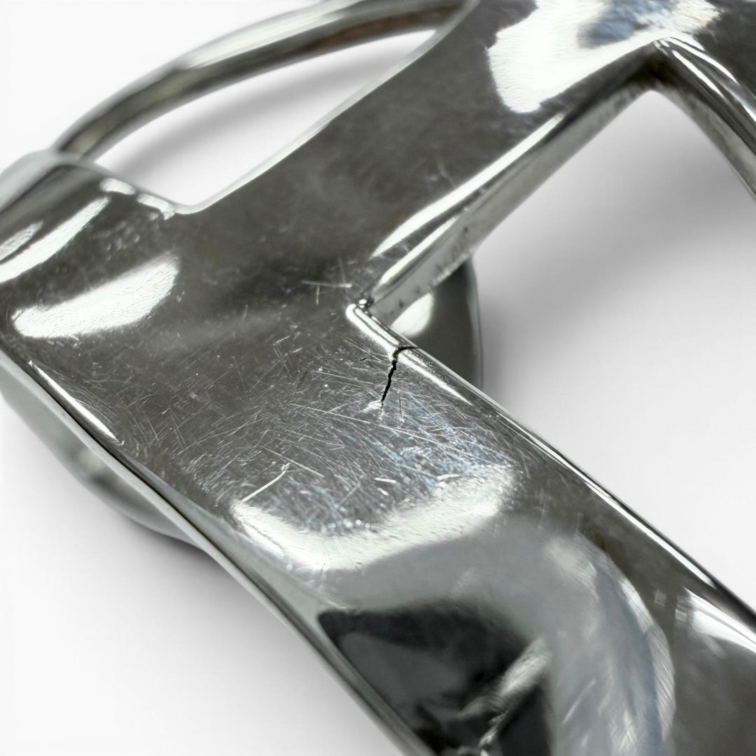 Great Bangle WAKAN SILVER SMITH See through Mobius bangle Silver 925 mens BN-057