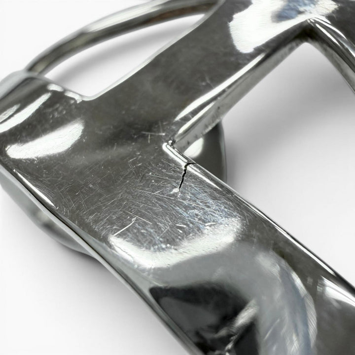 Great Bangle WAKAN SILVER SMITH See through Mobius bangle Silver 925 mens BN-057