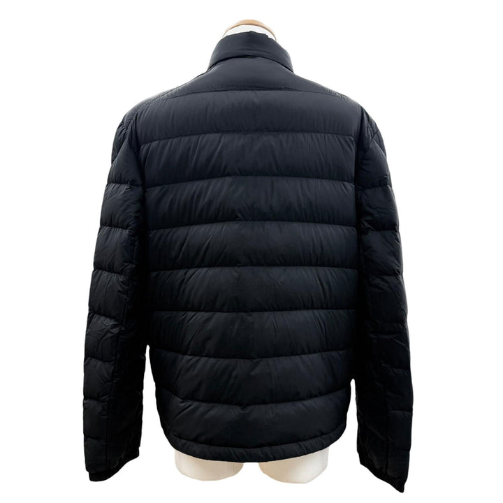 Great MONCLER Down jacket SELVES Double zip-up with logo patch black mens 3