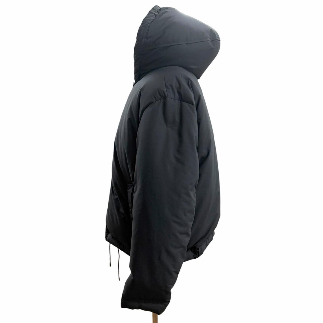 Great Salvatore Ferragamo Down jacket GanciniMetal Hooded Gray