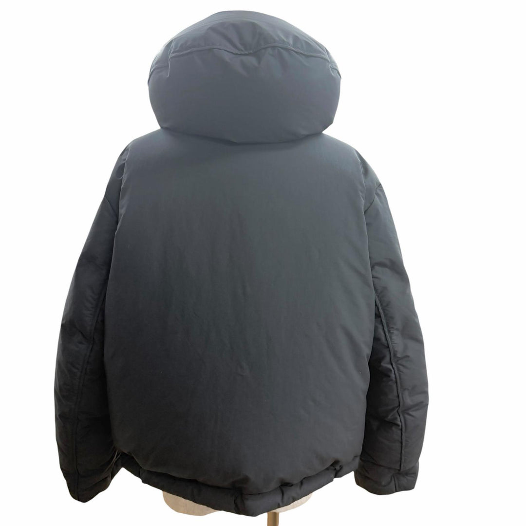 Great Salvatore Ferragamo Down jacket GanciniMetal Hooded Gray