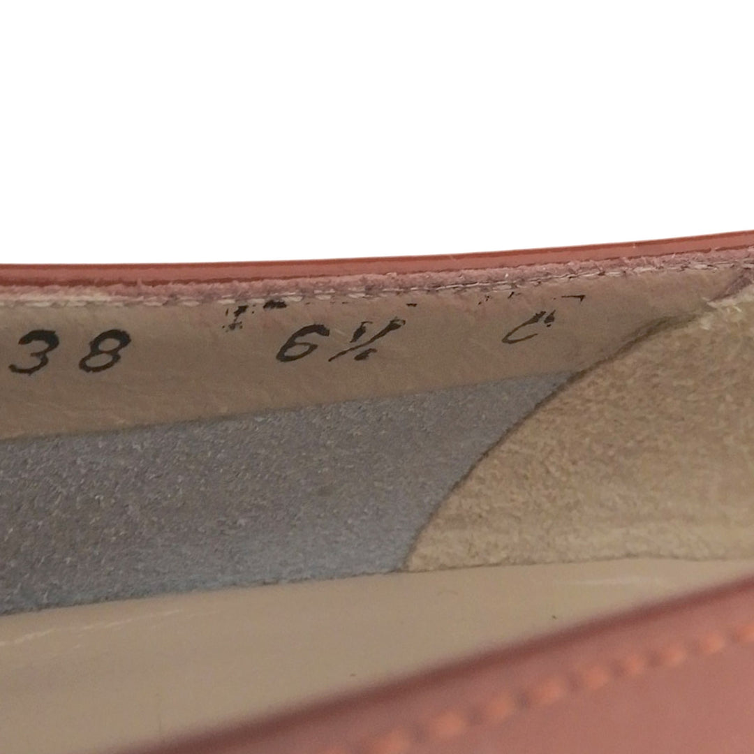 Pristine Salvatore Ferragamo pumps VARA terracotta leather Women 6.5