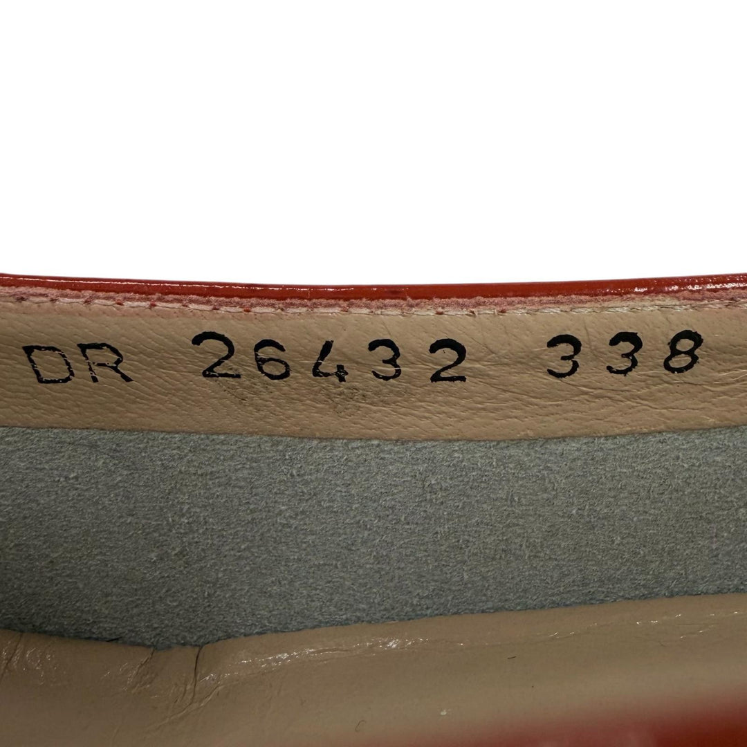 Pristine Salvatore Ferragamo pumps VARA terracotta leather Women 6.5