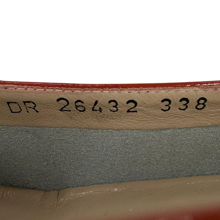 Pristine Salvatore Ferragamo pumps VARA terracotta leather Women 6.5