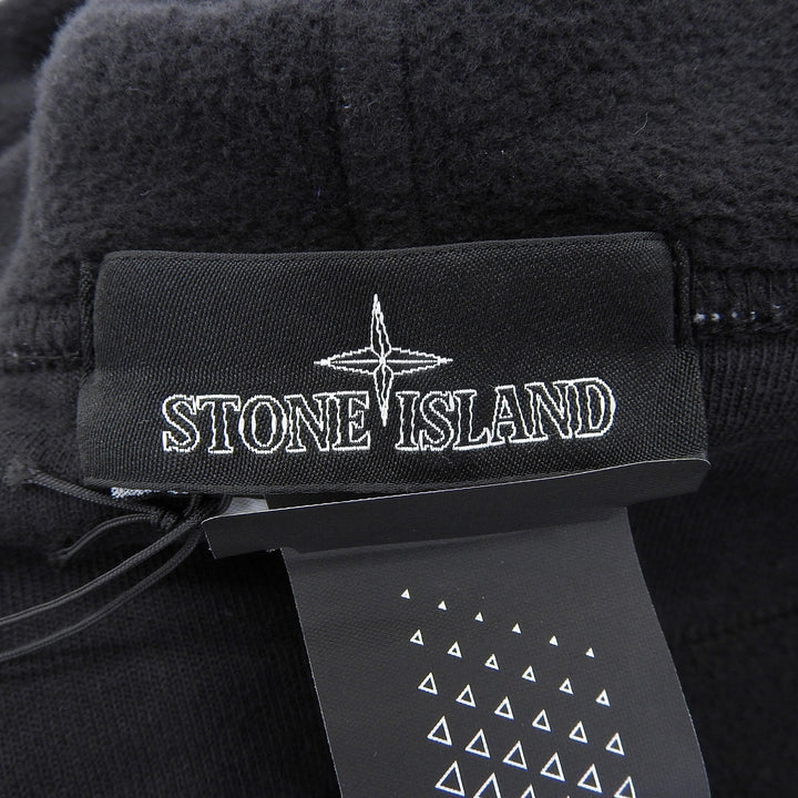 Excellent STONE ISLAND hoodie Dark green cotton mens M 77196012A