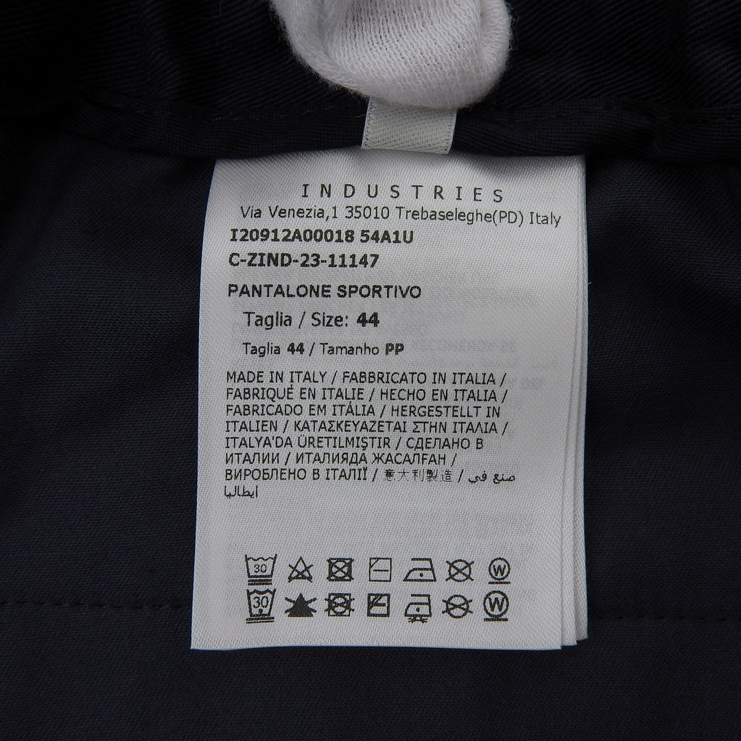 Great MONCLER Pants PANTALONE SPORTIVO Tricolor Navy cotton mens 44