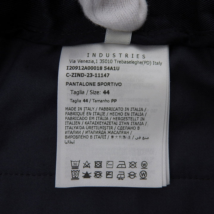 Great MONCLER Pants PANTALONE SPORTIVO Tricolor Navy cotton mens 44