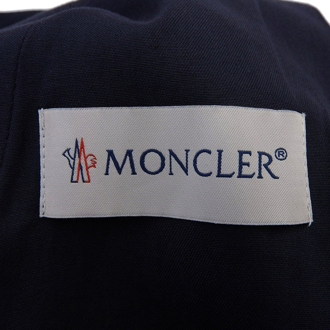 Great MONCLER Pants PANTALONE SPORTIVO Tricolor Navy cotton mens 44