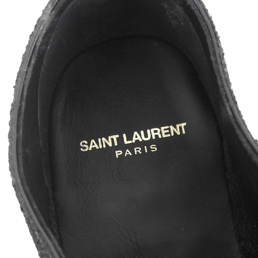 Excellent SAINT LAURENT PARIS Leather shoes series Glitter mens 42 528385