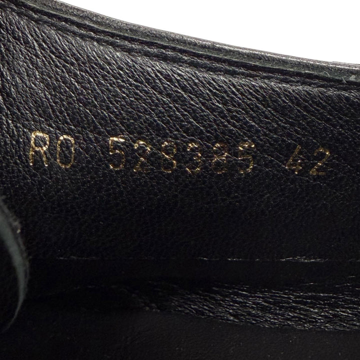 Excellent SAINT LAURENT PARIS Leather shoes series Glitter mens 42 528385