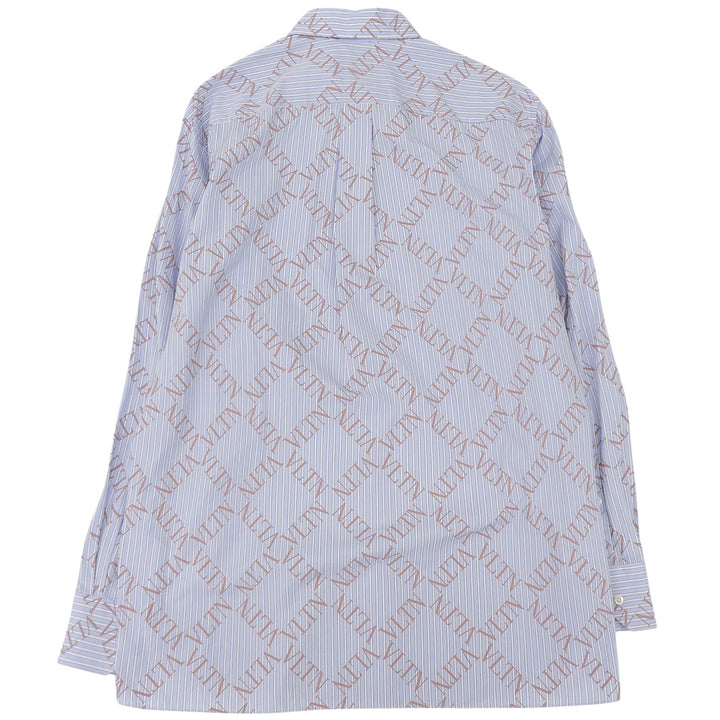 Great Valentino Long sleeve shirt LVTN logo all-over print Light 38 RV0ABA95QRU