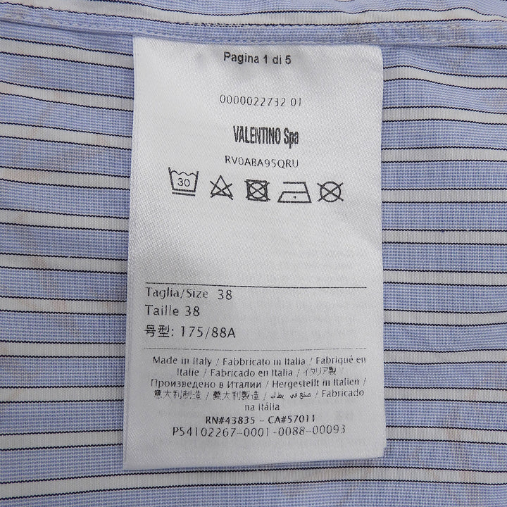 Great Valentino Long sleeve shirt LVTN logo all-over print Light 38 RV0ABA95QRU