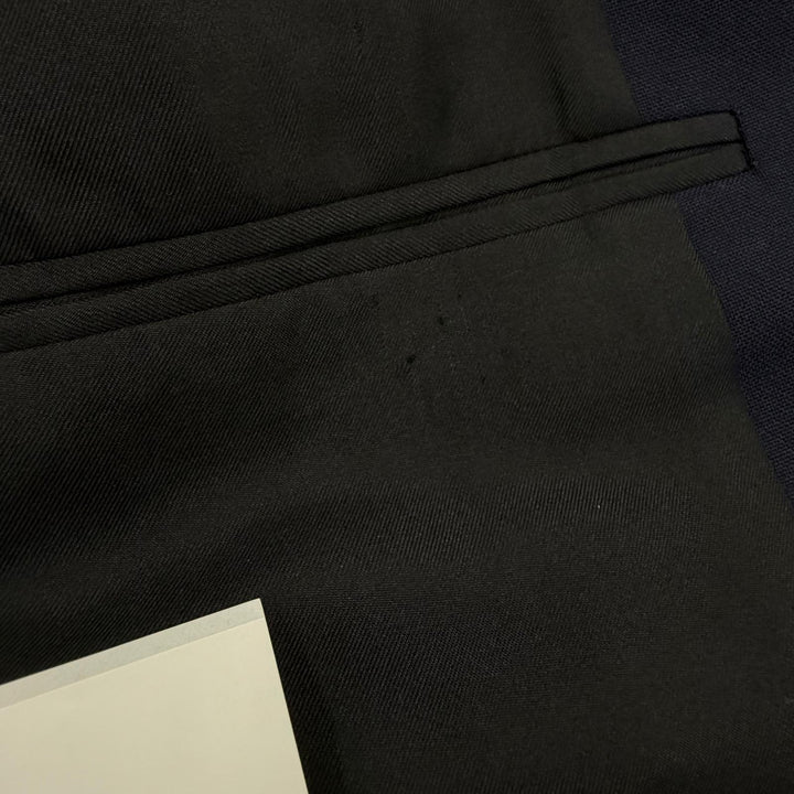 Great SAINT LAURENT PARIS two-piece set Navy wool mens 46 389869