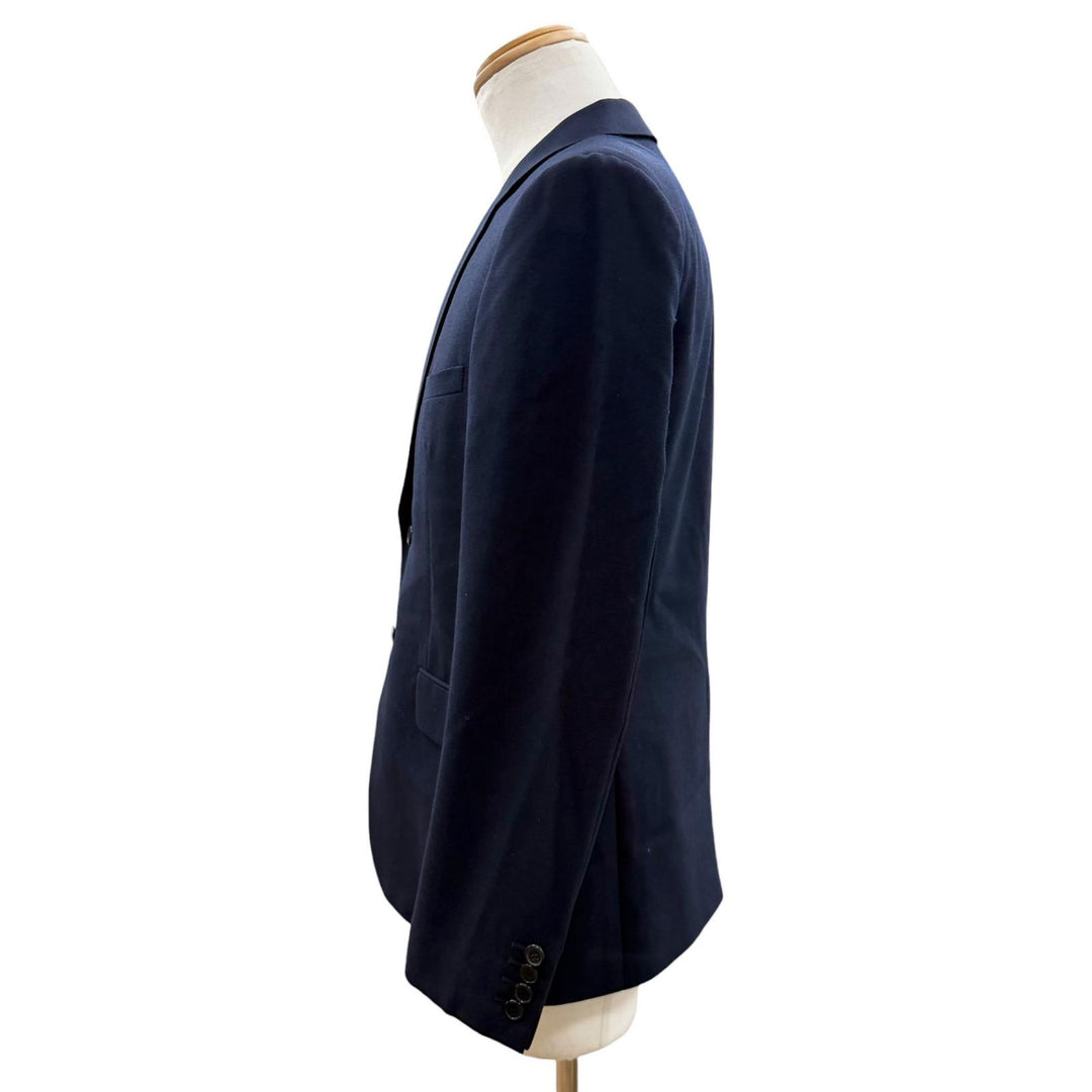 Great SAINT LAURENT PARIS two-piece set Navy wool mens 46 389869