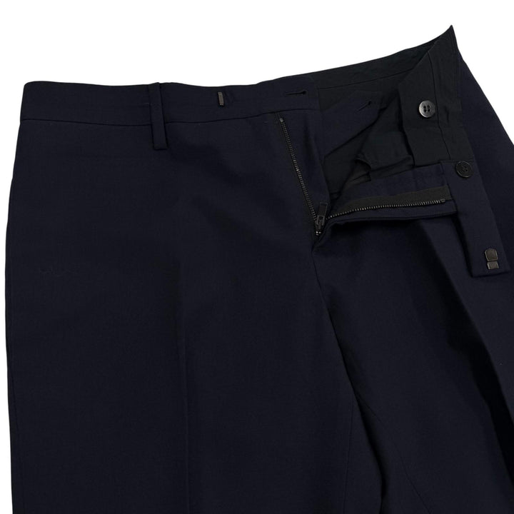 Great SAINT LAURENT PARIS two-piece set Navy wool mens 46 389869