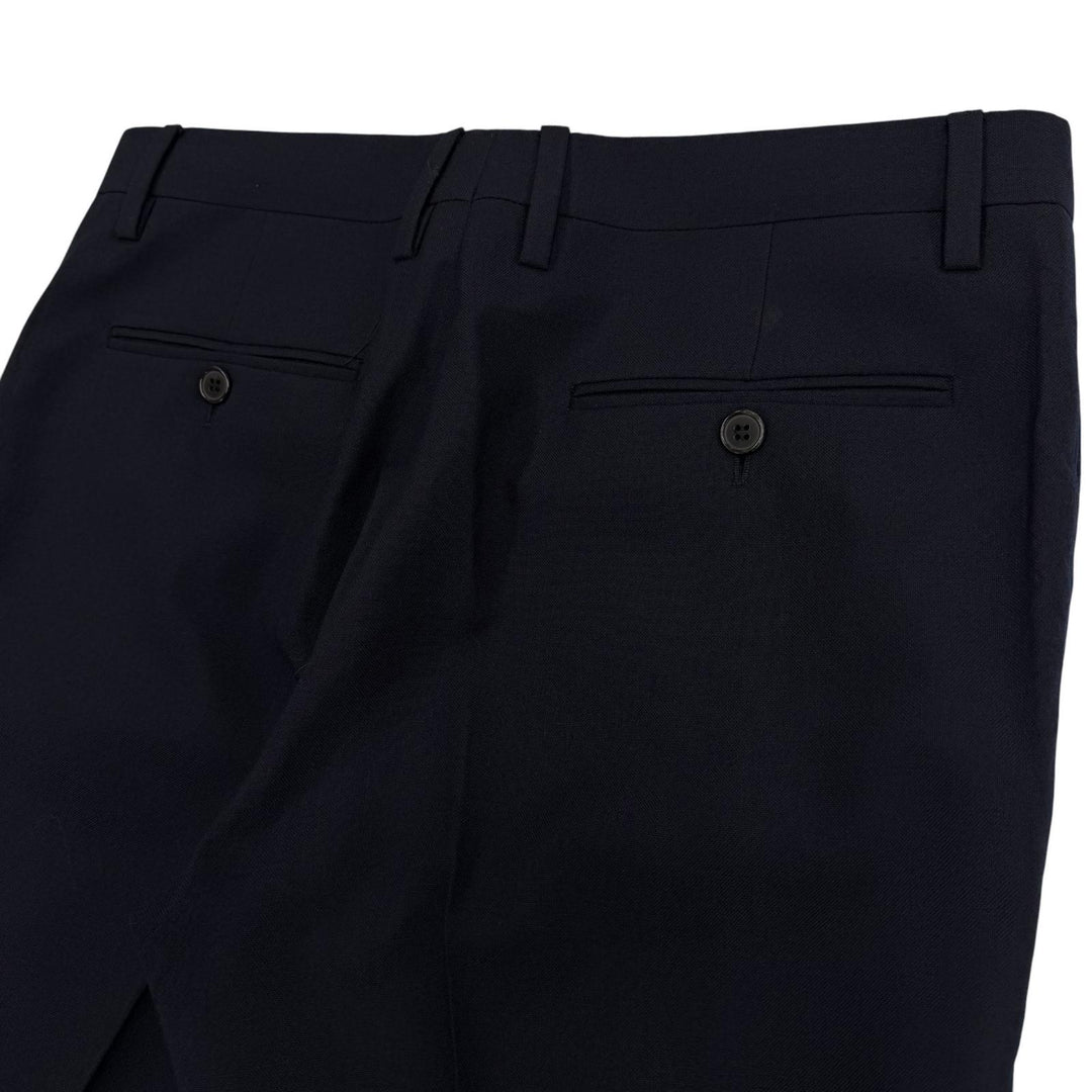 Great SAINT LAURENT PARIS two-piece set Navy wool mens 46 389869