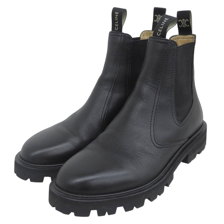 Great CELINE boots Margaret Chelsea black leather Women 39 343413554C