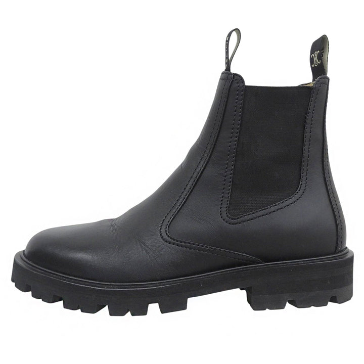 Great CELINE boots Margaret Chelsea black leather Women 39 343413554C