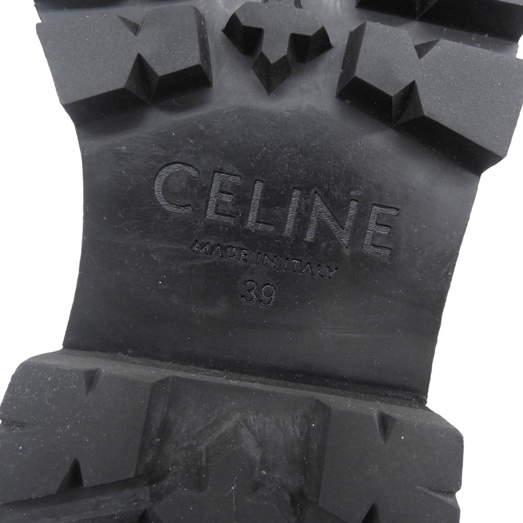 Great CELINE boots Margaret Chelsea black leather Women 39 343413554C