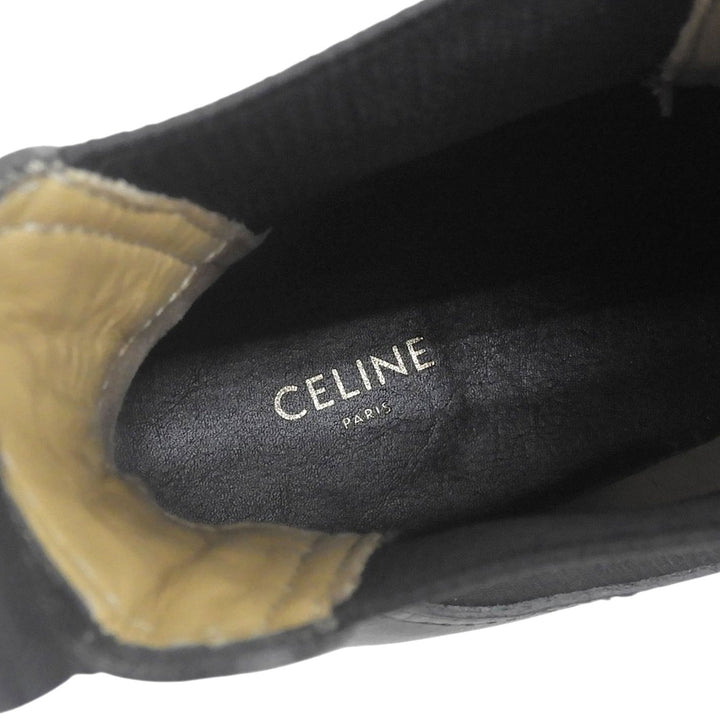 Great CELINE boots Margaret Chelsea black leather Women 39 343413554C