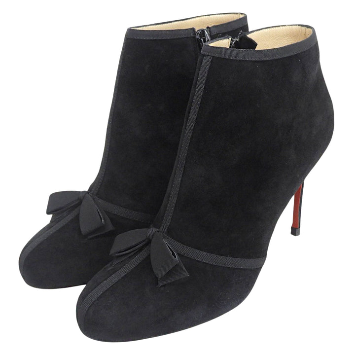 Great Christian Louboutin Ankle boots Arnoeud black Suede leather Women 37.5