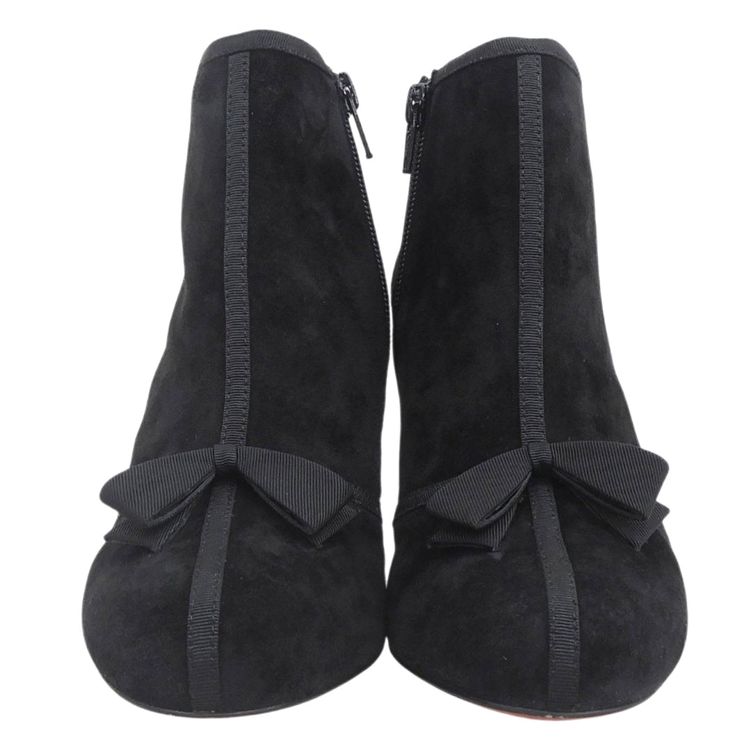 Great Christian Louboutin Ankle boots Arnoeud black Suede leather Women 37.5