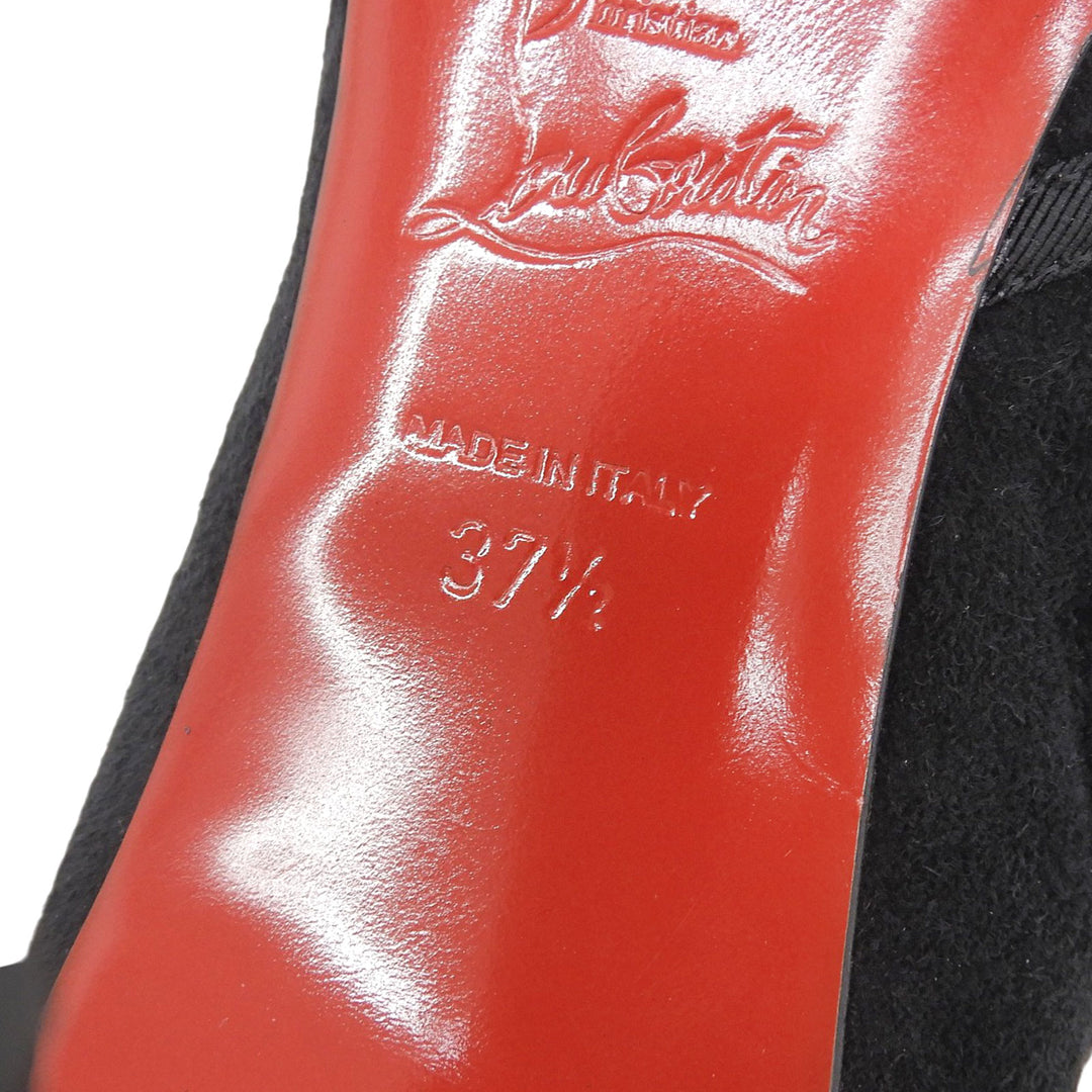 Great Christian Louboutin Ankle boots Arnoeud black Suede leather Women 37.5