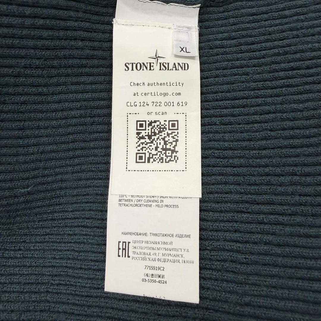 Great STONE ISLAND Blouson Green system wool mens XL 7715519C2