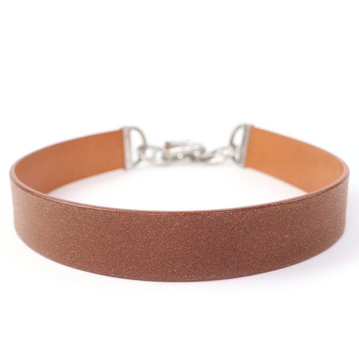 Excellent HERMES belt Margiela era Chaine d'Ancre leather Brown leather Women