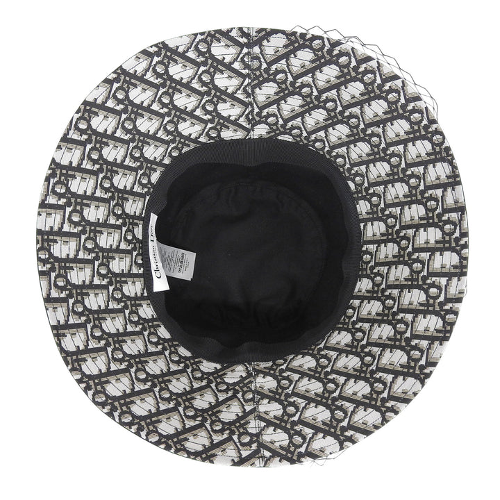 Excellent Christian Dior hat TEDDY-D black polyester Women 57 95TDD924G130
