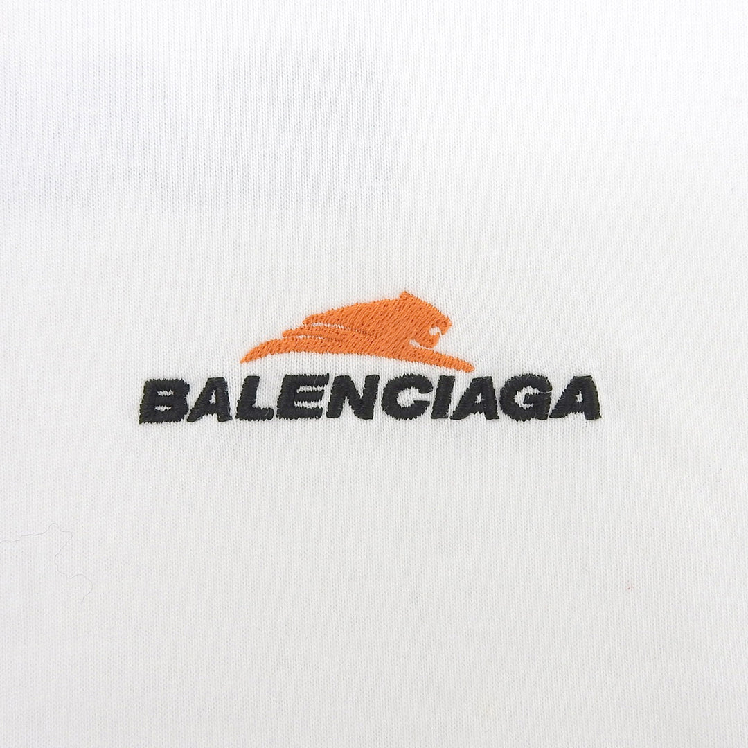 Excellent BALENCIAGA Short sleeve T-shirt white cotton mens M 612965