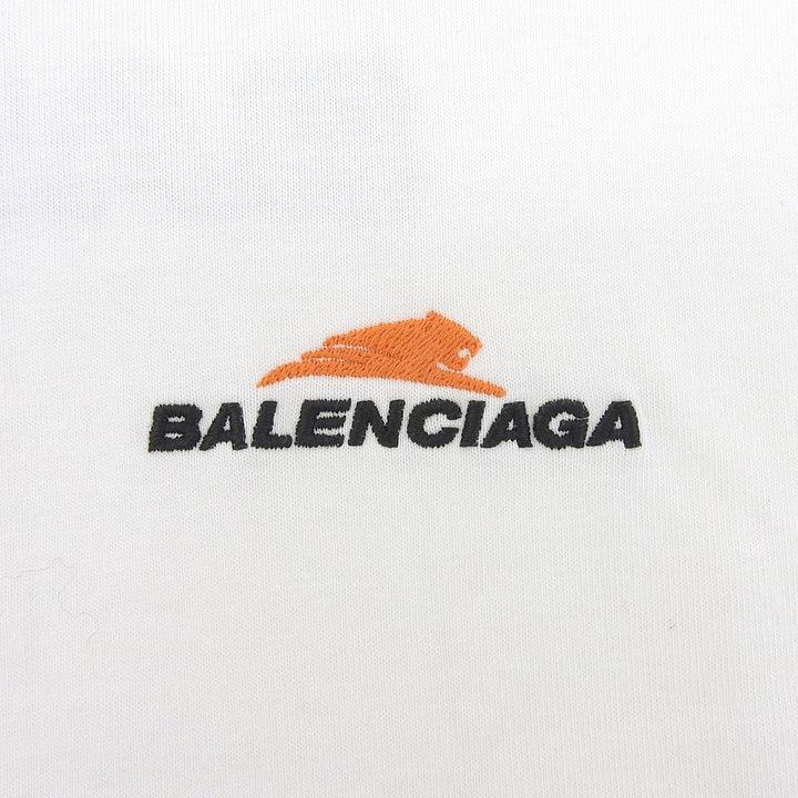 Excellent BALENCIAGA Short sleeve T-shirt white cotton mens M 612965
