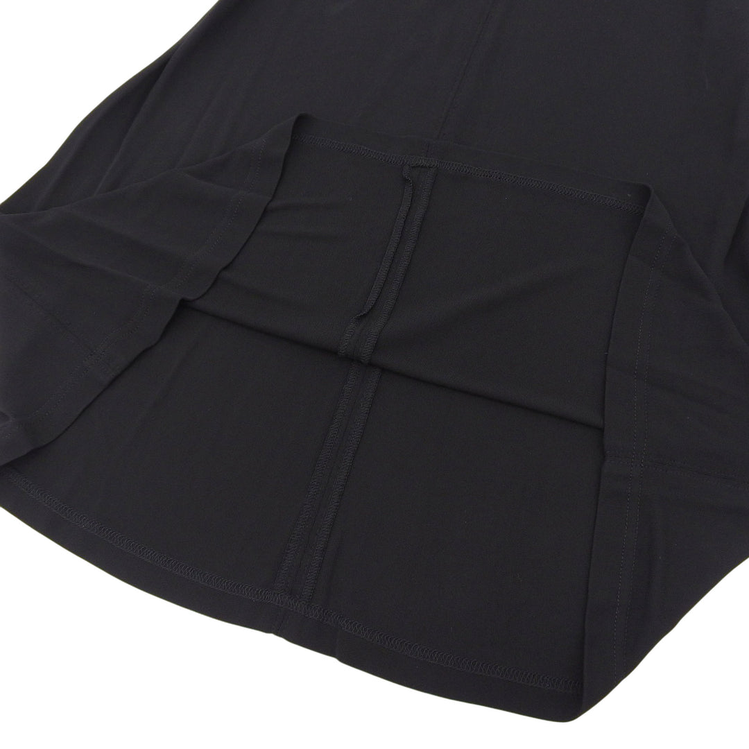 Excellent CHANEL BOUTIQUE skirt black Rayon Women 36 97P P07157