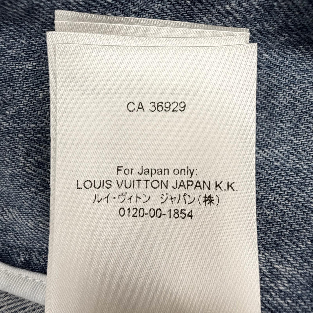 Discounted Excellent LOUIS VUITTON Jacket Indigo cotton Women 36
