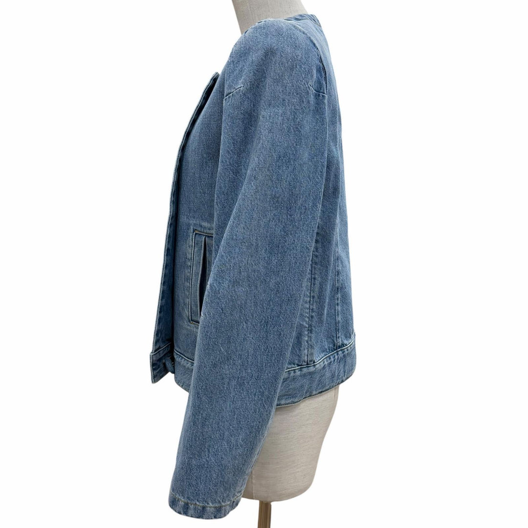 Discounted Excellent LOUIS VUITTON Jacket Indigo cotton Women 36