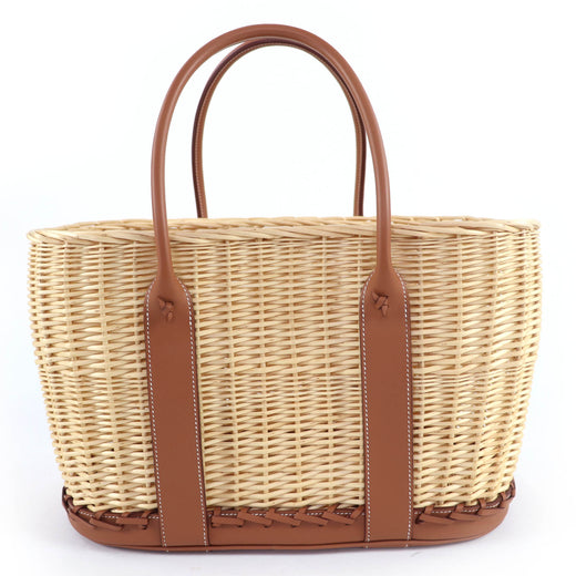 Pristine HERMES Handbag Garden picnic, garden party PM Swift Women