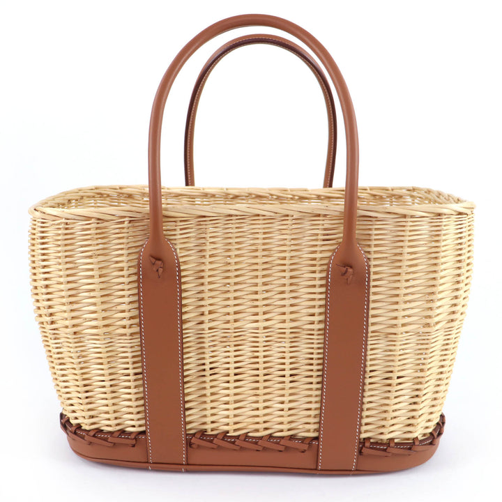 Pristine HERMES Handbag Garden picnic, garden party PM Swift Women