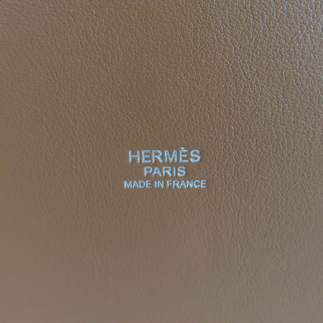 Pristine HERMES Handbag Garden picnic, garden party PM Swift Women