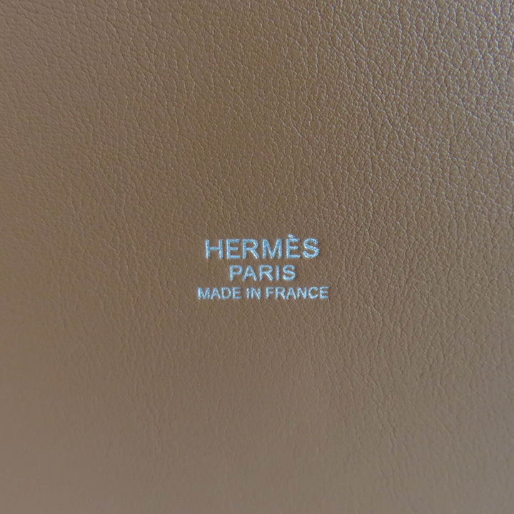Pristine HERMES Handbag Garden picnic, garden party PM Swift Women