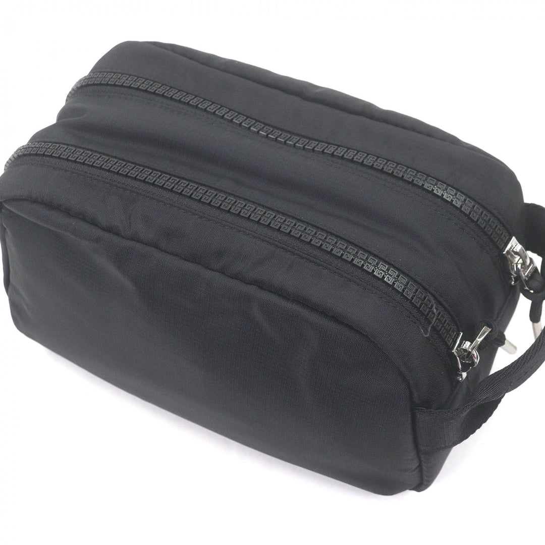 Excellent GIVENCHY Clutch bag 4G G-Trek Travel Pouch black Nylon