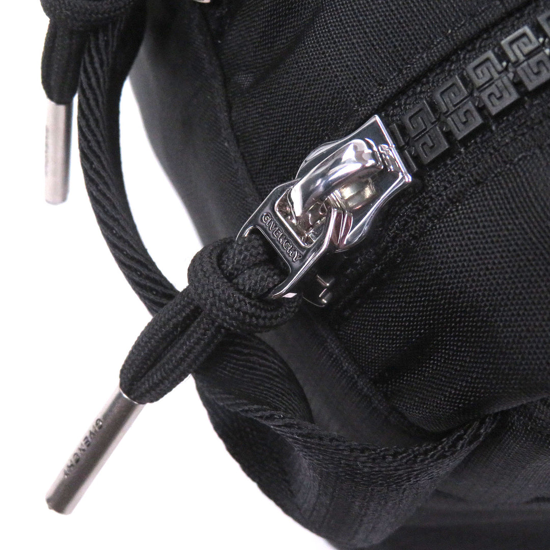 Excellent GIVENCHY Clutch bag 4G G-Trek Travel Pouch black Nylon