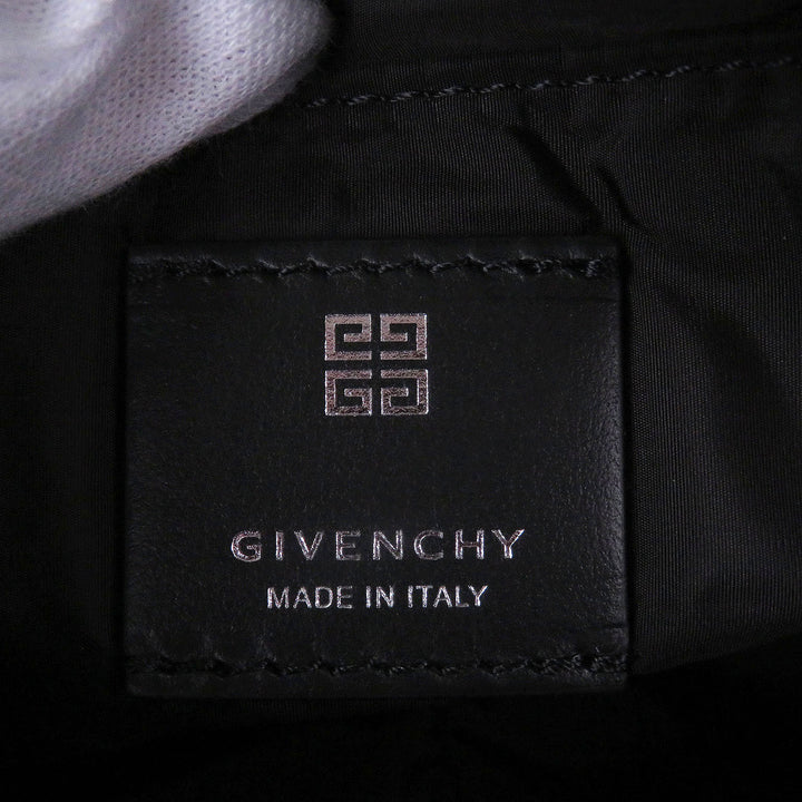 Excellent GIVENCHY Clutch bag 4G G-Trek Travel Pouch black Nylon