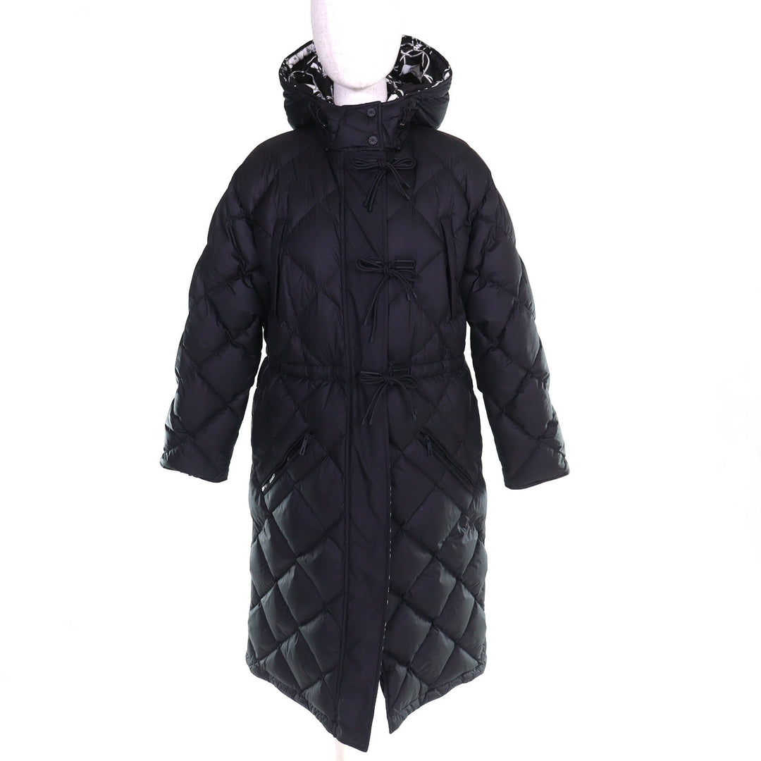 Excellent HERMES down coat La Promenade du Matin reversible 34 2H0158D4