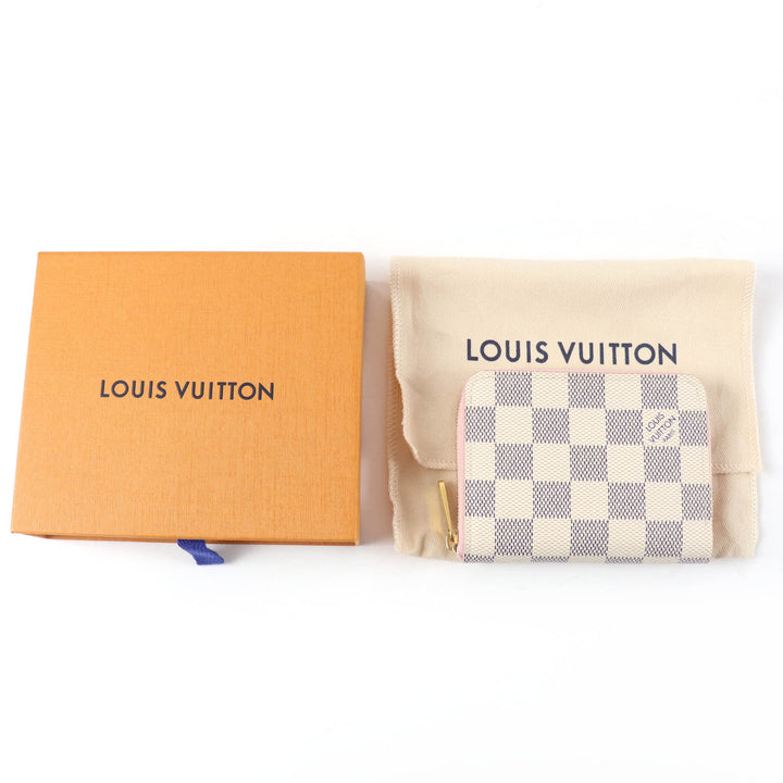Pristine LOUIS VUITTON Coin case Zippy Coin case Coated canvas Women N60229