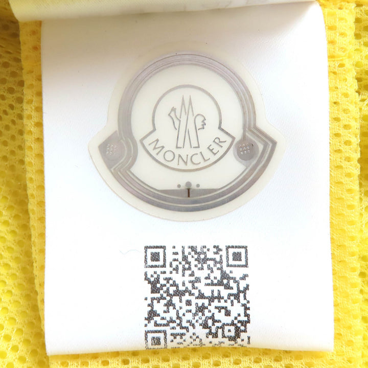 Excellent MONCLER Best SETE GILET Logo patch hoodie nylon vest yellow Women 1