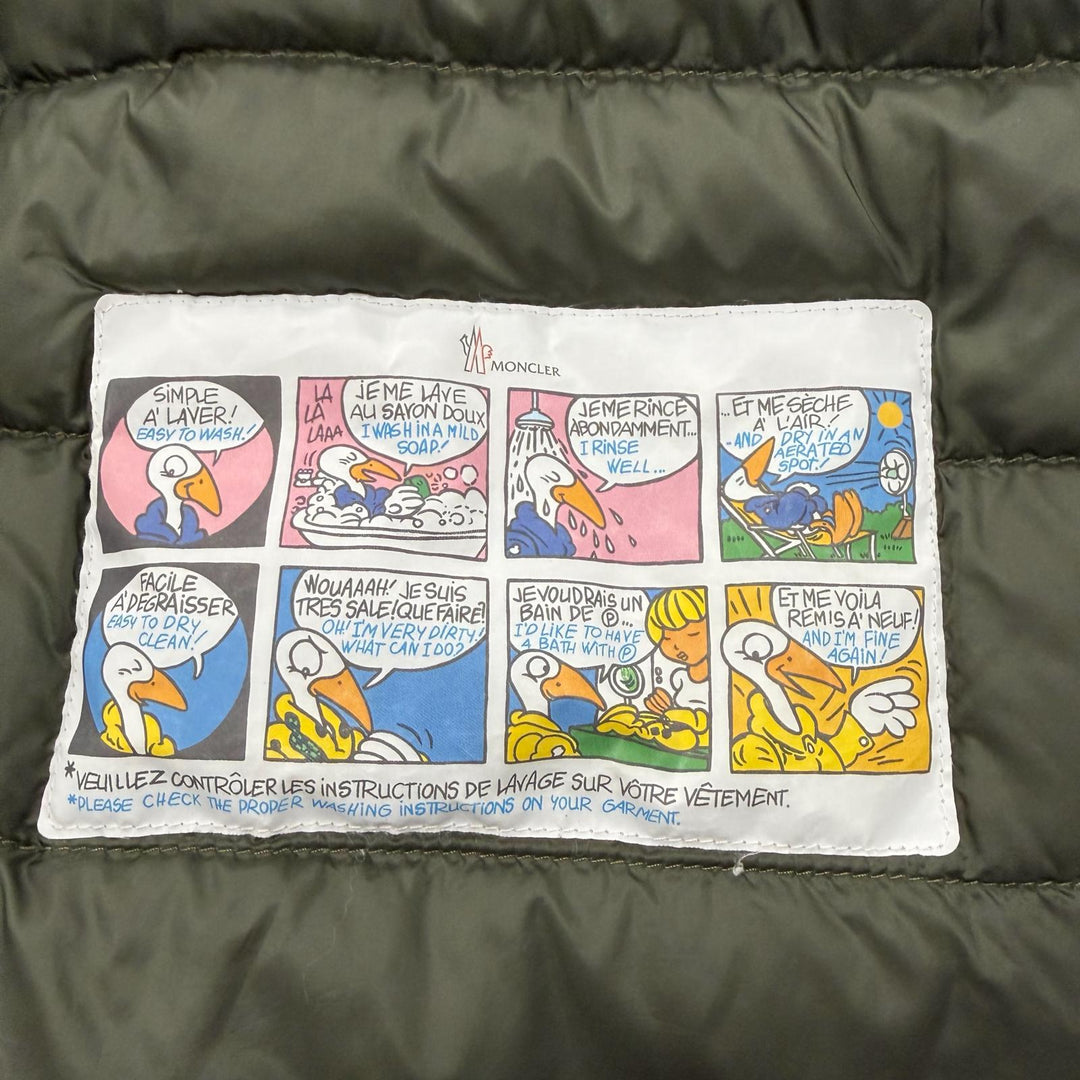 Great MONCLER Down jacket MELAMPYRE khaki mens 0