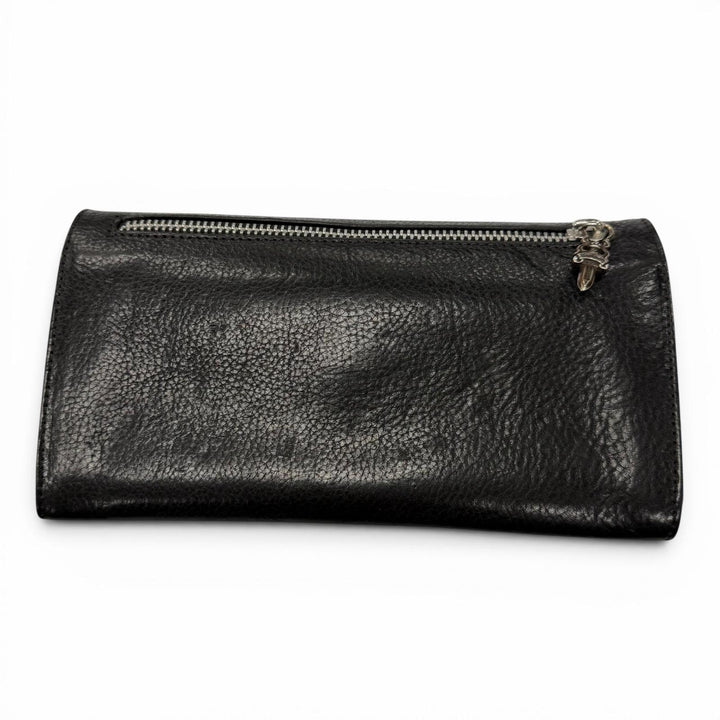 Very Good CHROME HEARTS Purse Greasy black mens